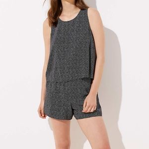 NWT LOFT Dotted Swing Romper